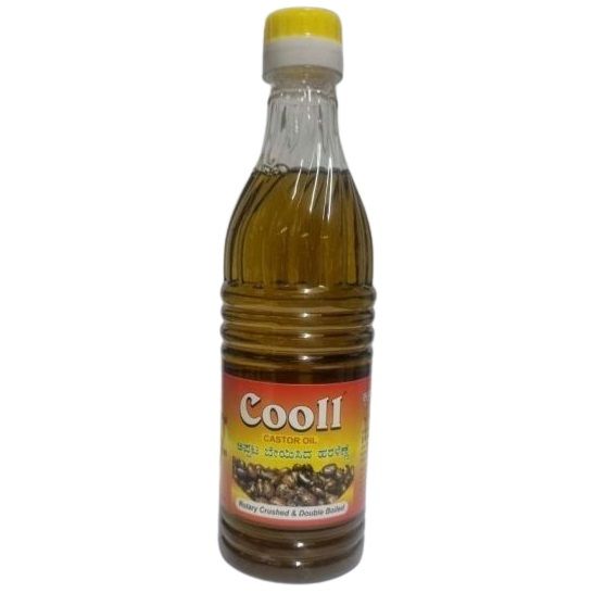 Cooll Castor Oil PET Bottle, 500ml