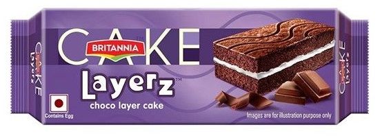 Britannia (Rs.10) Layerz Cake - Choco Layer, 30g