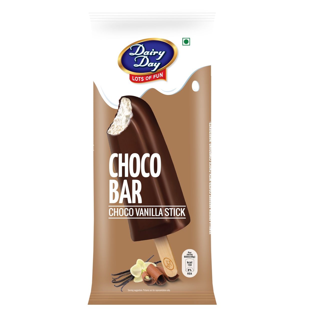 Dairy Day Ice Cream Stick - Chocobar, 60ml