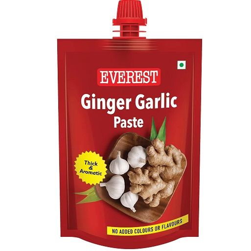 Everest Ginger Garlic Paste Spout Pouch, 100g