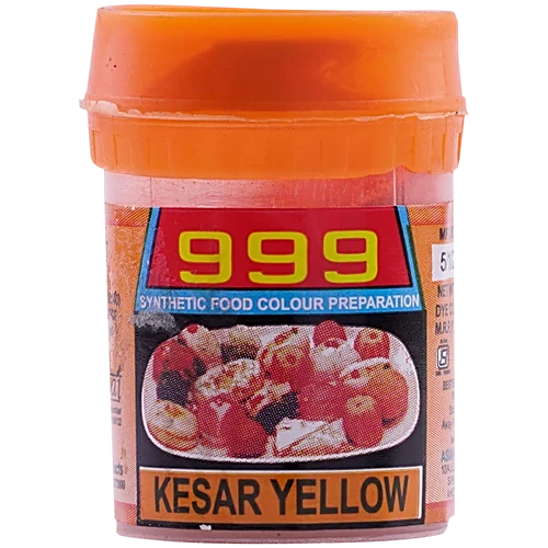 999 Food Colour - Kesar Yellow, 10g