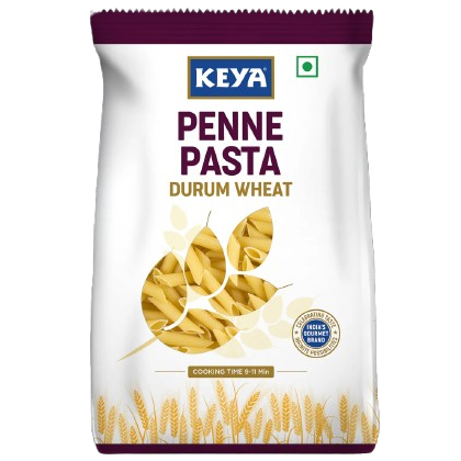 Keya Penne Pasta Pouch - Durum Wheat ,400g