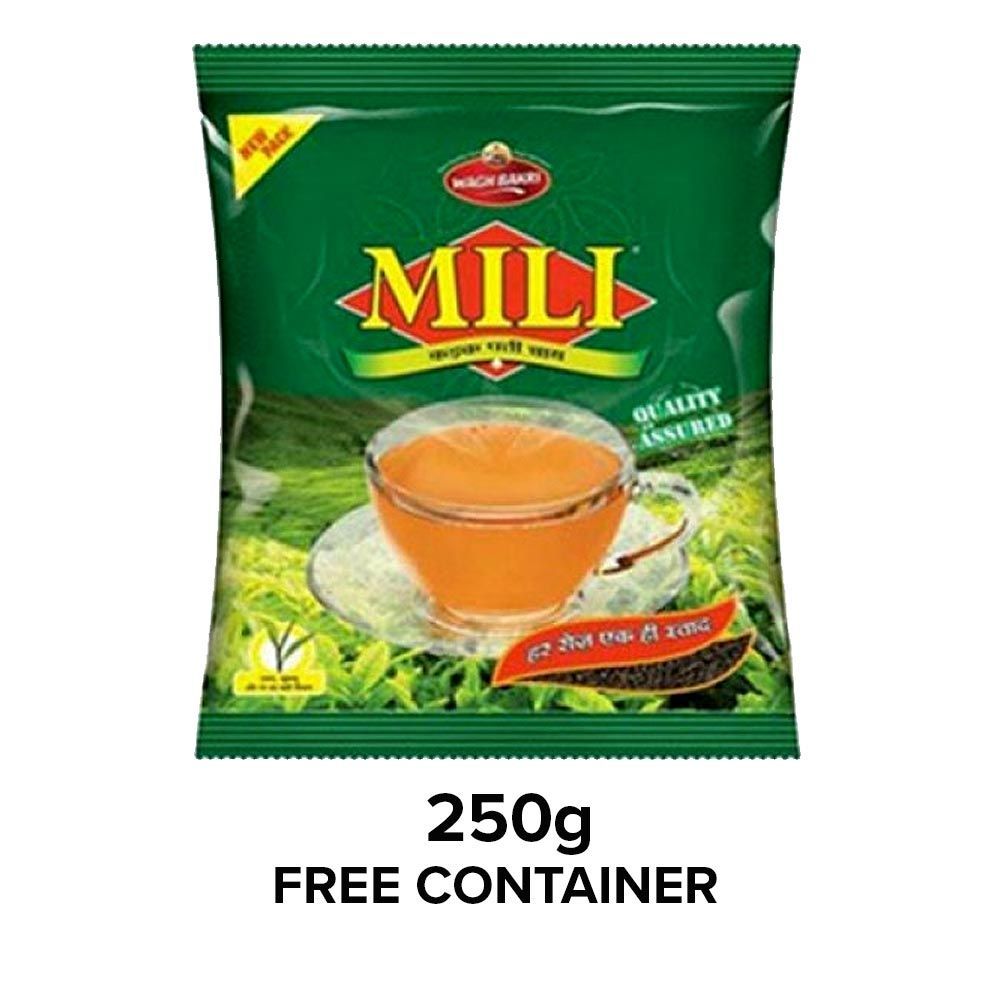 Wagh Bakri Leaf Tea Pouch - Mili, 250g (Container Free)