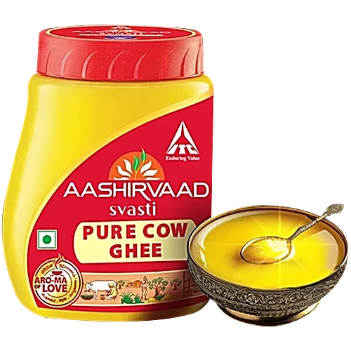 Aashirvaad Svasti Pure Cow Ghee Jar, 500ml