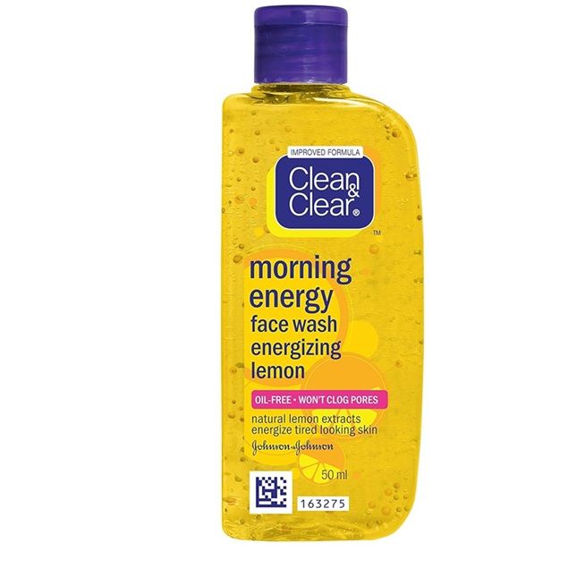Clean & Clear Morning Energy Brightening Face Wash - Lemon, 50ml