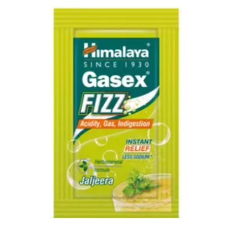 Himalaya Gasex Fizz Tablets - Jaljeera, 5g (Set of 25) 