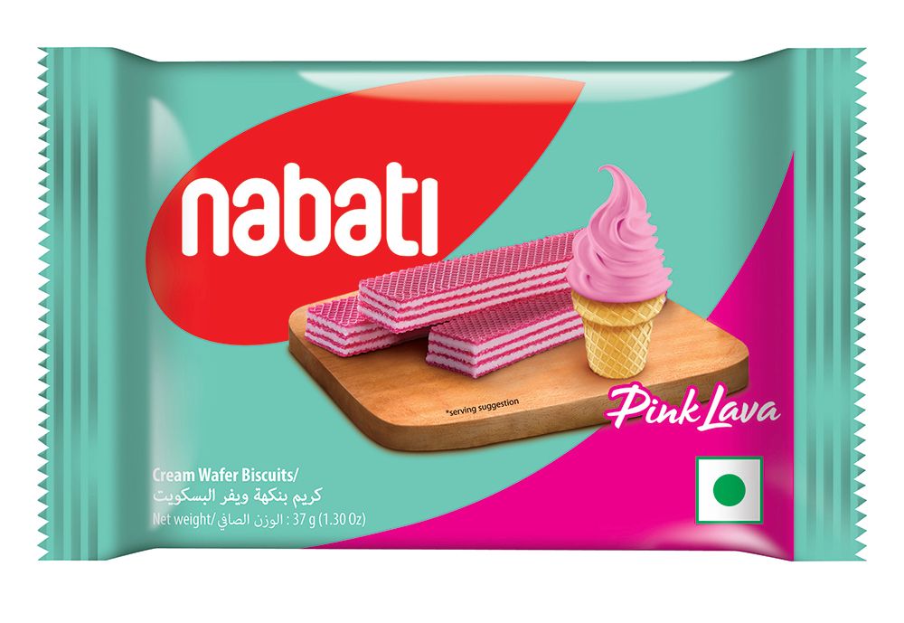 Nabati Pink Lava Wafer, 37g