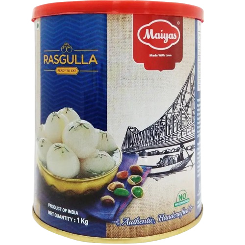 Maiyas Sweets Tin - Rasgulla, 275g