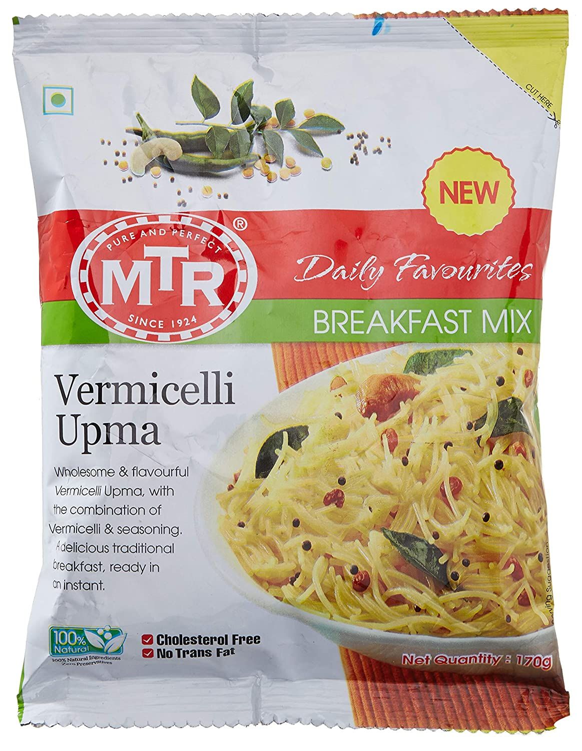 MTR Vermimcelli Upma Breakfast Mix, 160g