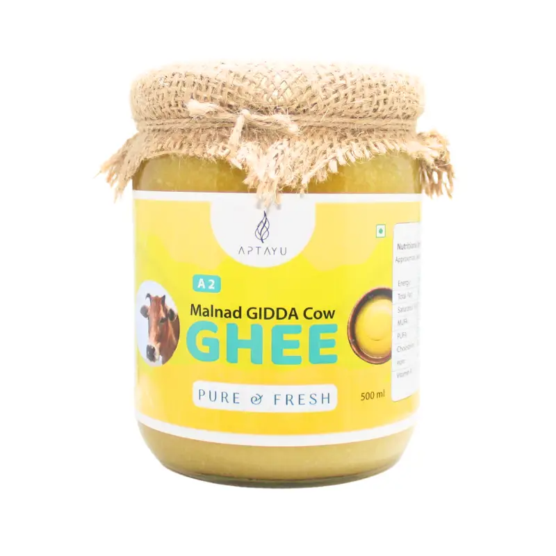 Aptayu Malnad Gidda Cow ghee, 500ml