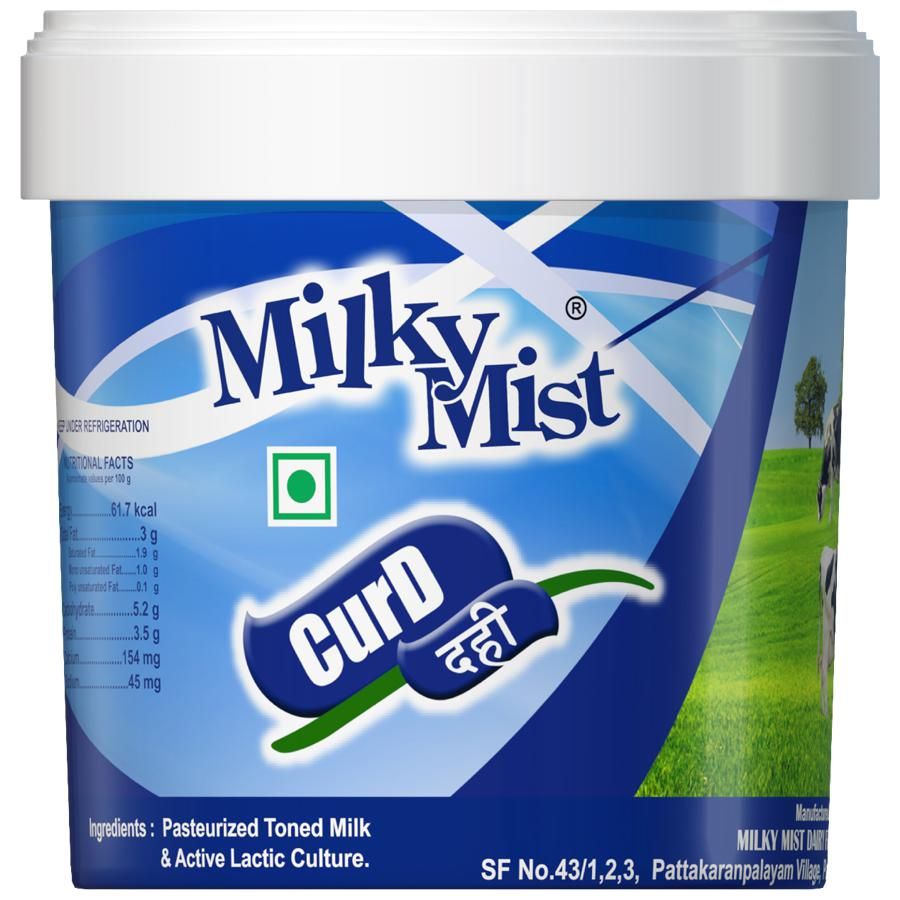 Milky Mist Set Curd Tub, 1kg