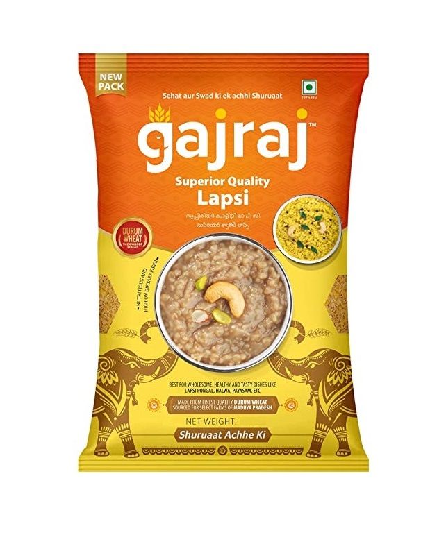 Gajraj Superior Quality Lapsi Pouch, 500g