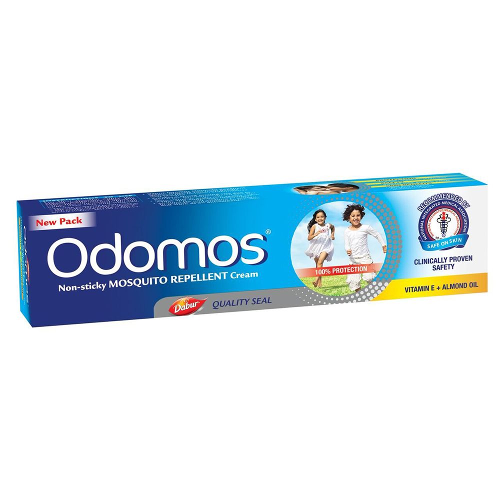 Odomos Mosquito Repellent Cream With Vitamin E, 25g
