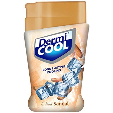 Dermi Cool Prickly Heat Talcum Powder - Sandal, 50g