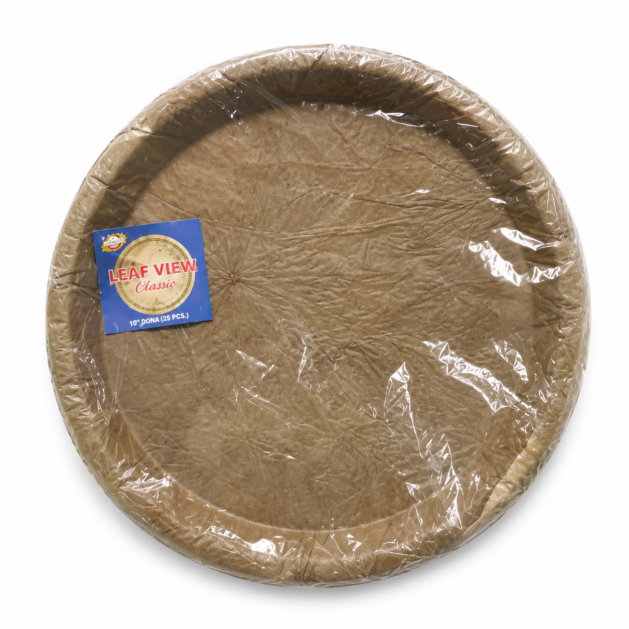 Disposable Palm Leaf Dinner Plates - Big, 25pc