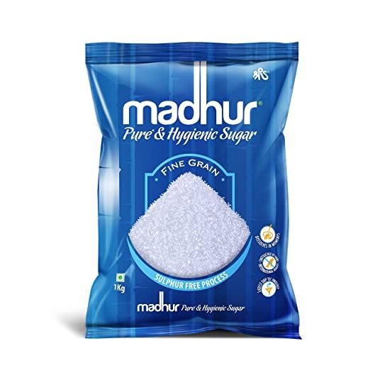 Madhur Pure & Hygienic Sugar Pouch - Blue, 5kg