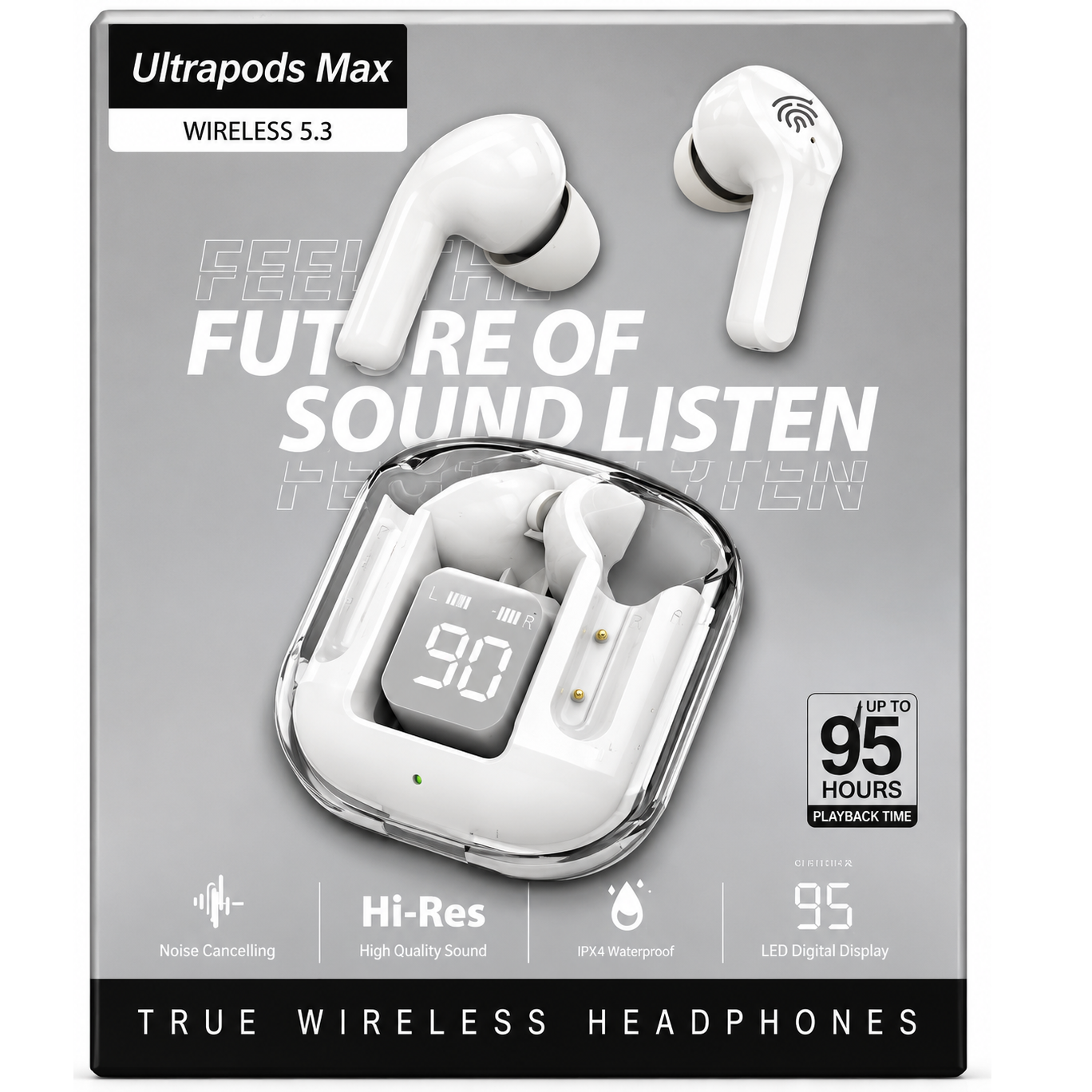 Ultrapods | Max | True Wireless Headphones