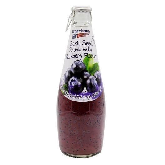 Americano Basil Seed Drinks - Blueberry, 290ml