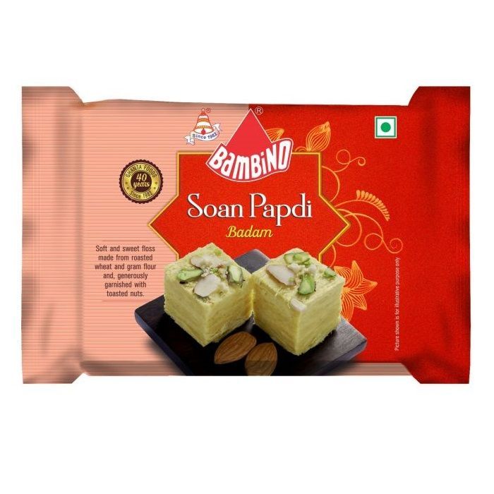 Bambino Soan Papdi - Badam, 205g