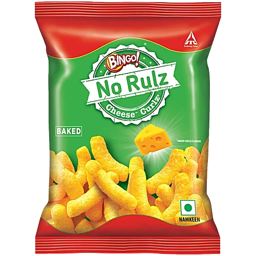 Bingo No Rulz Cheese Curlz, 16g
