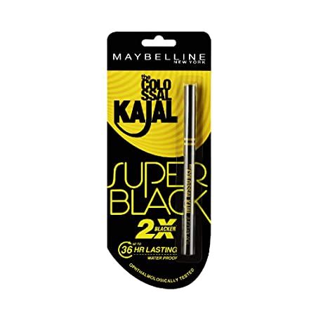 Maybelline New York Colossal Kajal - Super Black, 0.35g