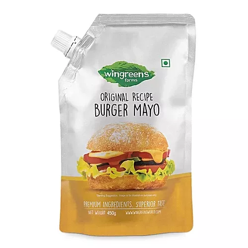 Wingreens Farms Burger Mayo, 450g