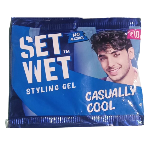 Set Wet (Rs.10) Styling Hair Gel - Casually Cool , 10g