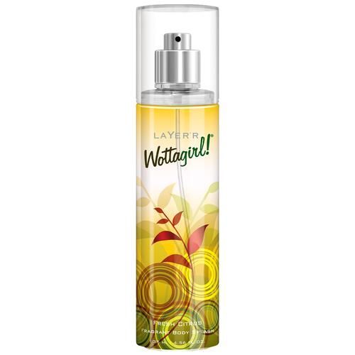 Layer'r Wottagirl Deodorant Spray For Women - Fresh Citrus, 135ml
