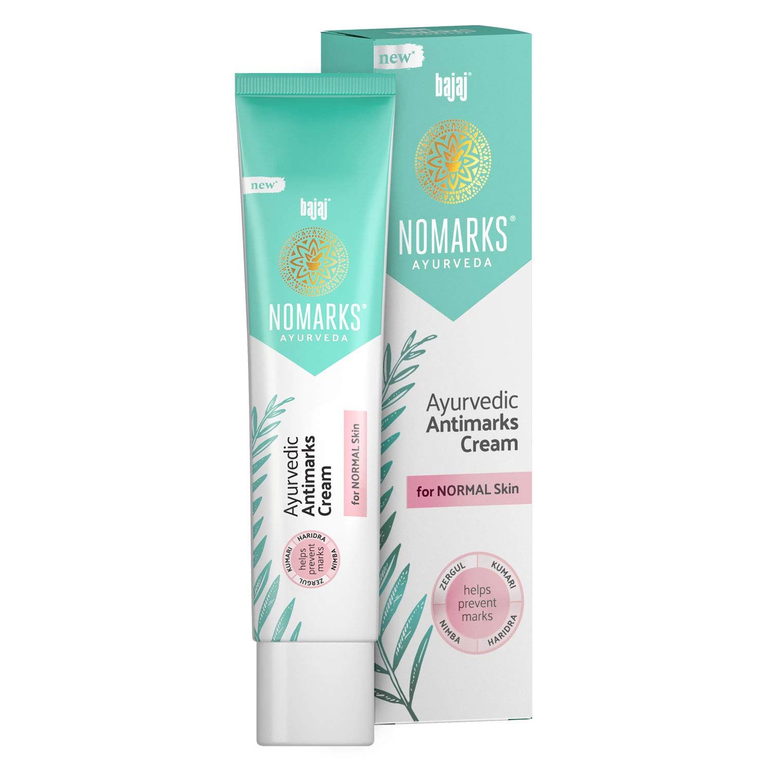 Bajaj Nomarks Ayurvedic Antimarks Cream for Normal Skin, 25g