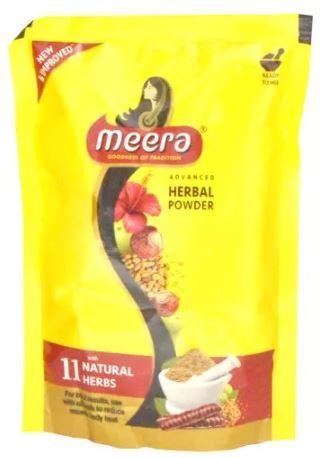 Meera Shikakai Hairwash Powder Refill, 80g