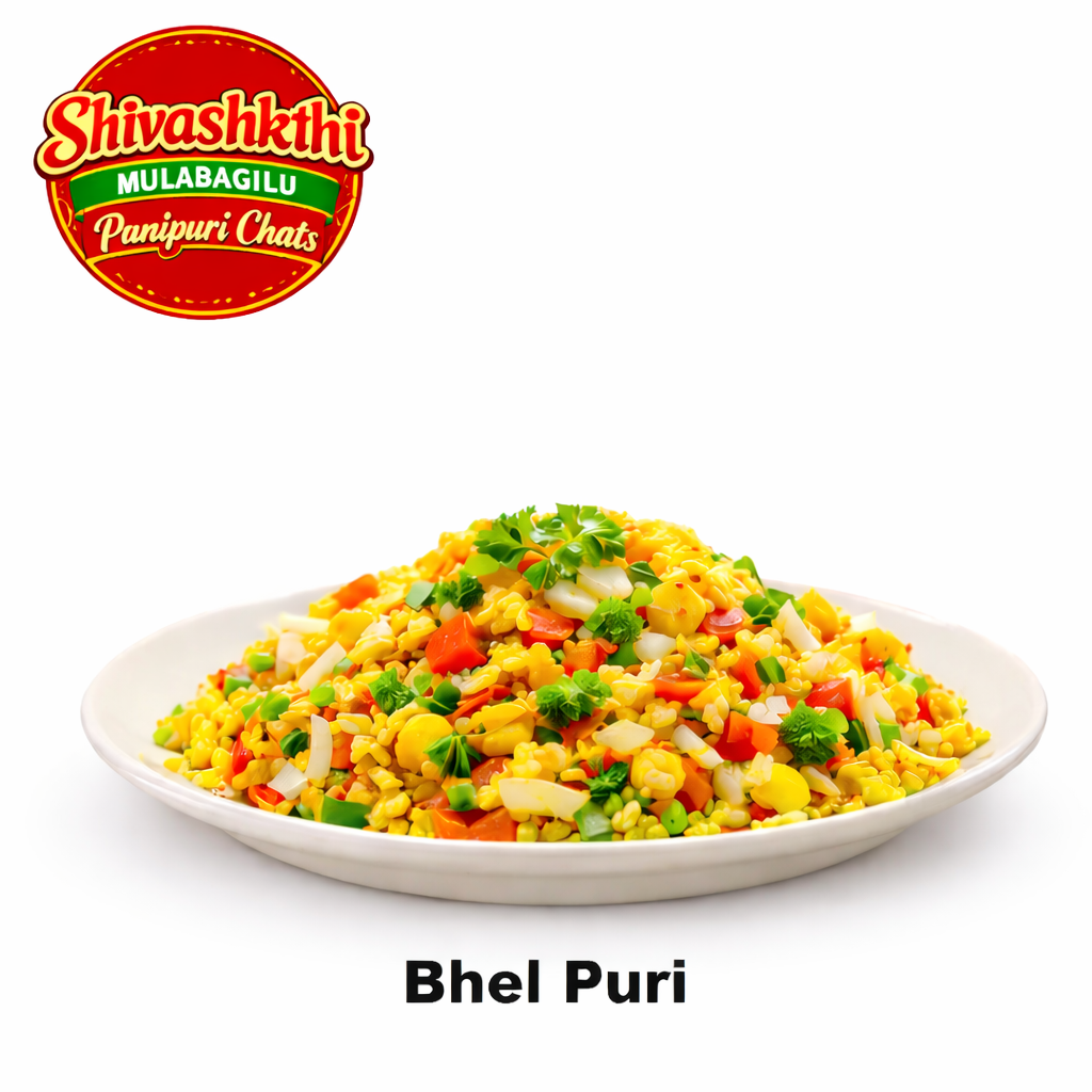 Shivashkthi Mulabagilu Chaats - Bhel Puri, 1 Plate
