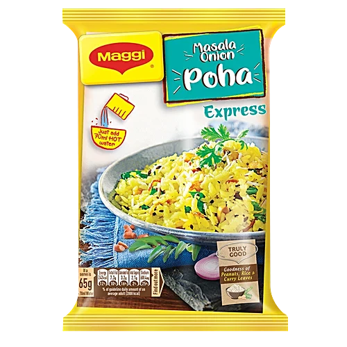 Maggi Ready To Eat - Masala Onion Poha Express, 65g