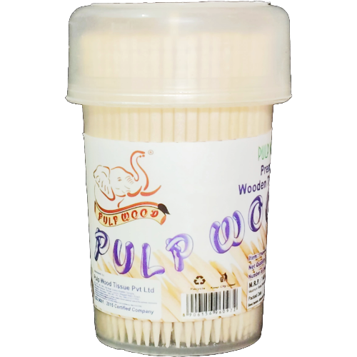 Pulp Wood Premium Toothpicks, 200pcs