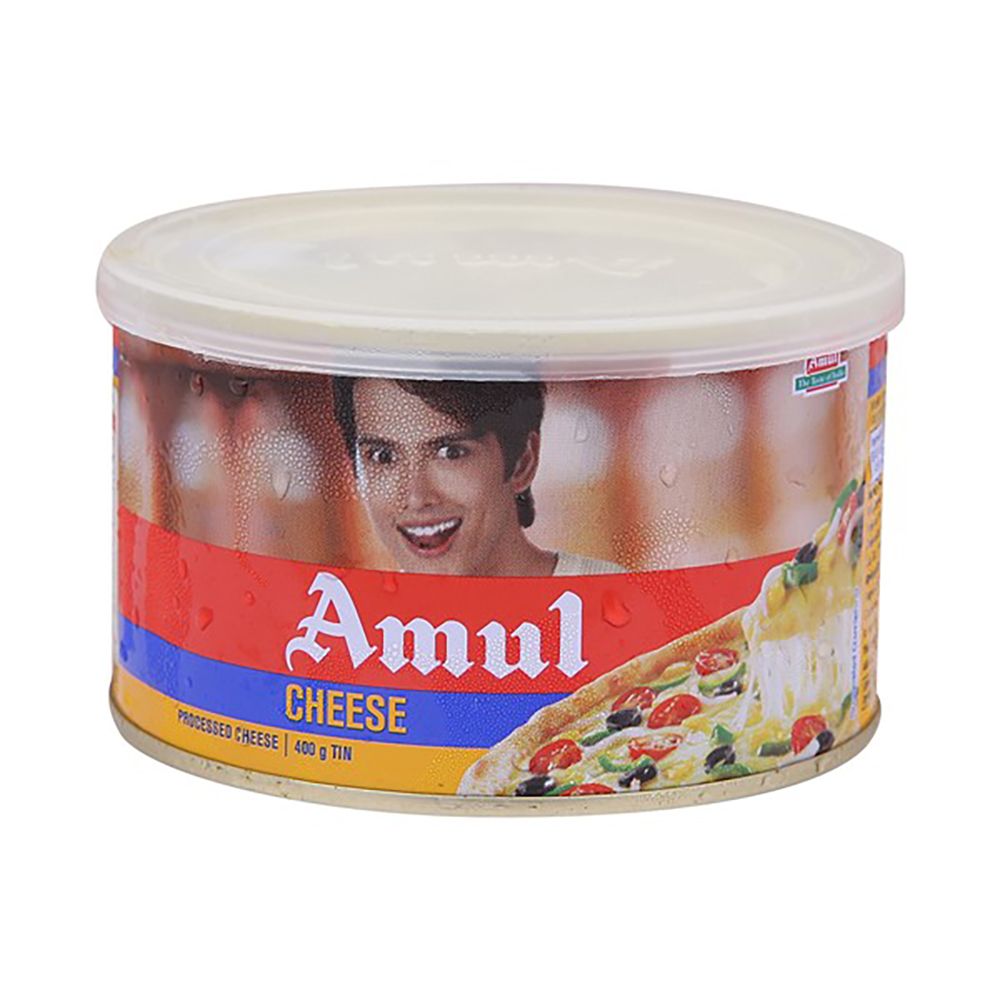 Amul Processed Cheese Tin, 400g
