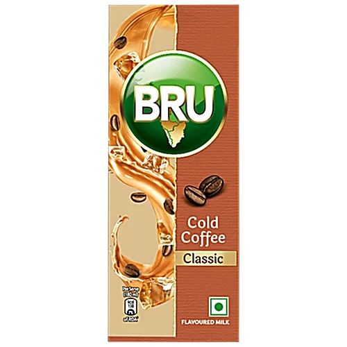 BRU Cold Coffee Tetra Pack - Classic, 180ml