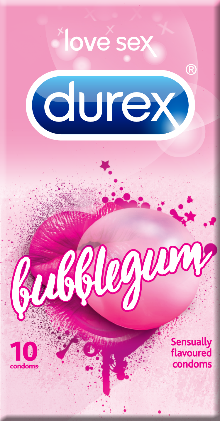 Durex Condom - Bubblegum, 10pc