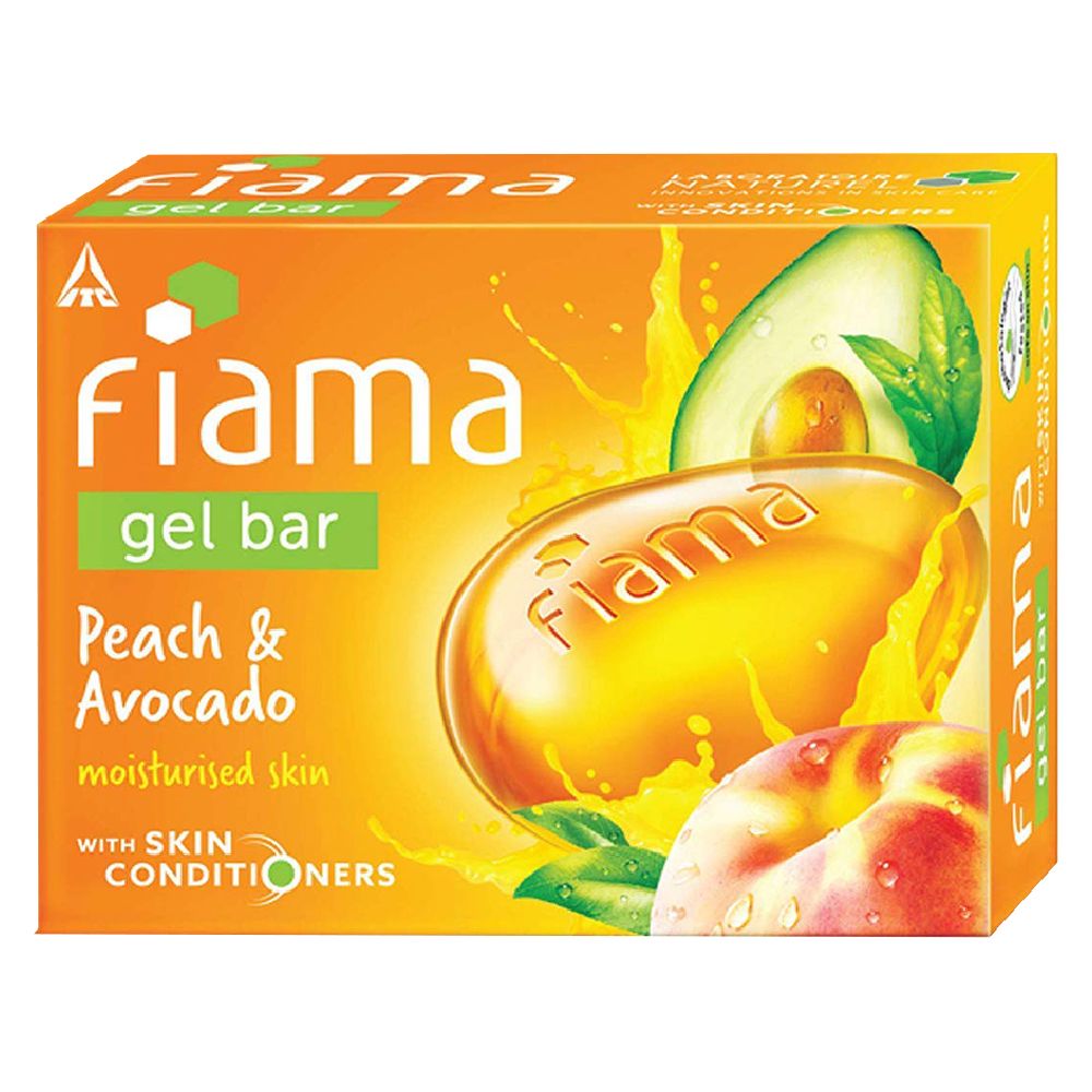 Fiama Di Wills Gel Bathing Bar - Peach & Avocado, 125g