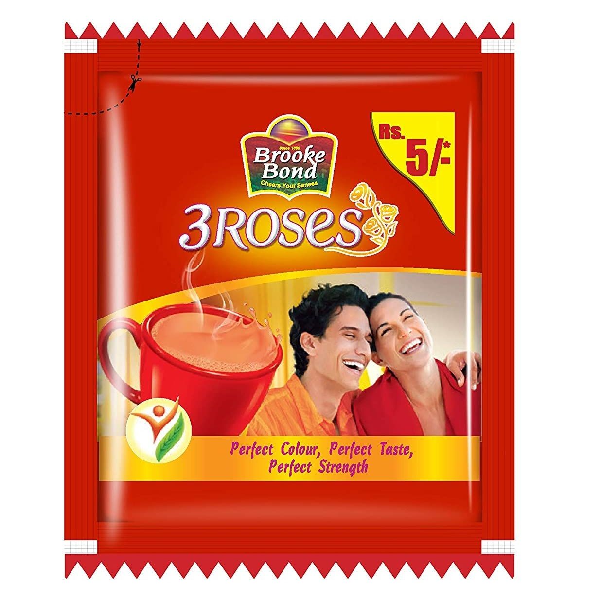 Brooke Bond 3 Roses Dust Tea Brick Pack, 9.5g