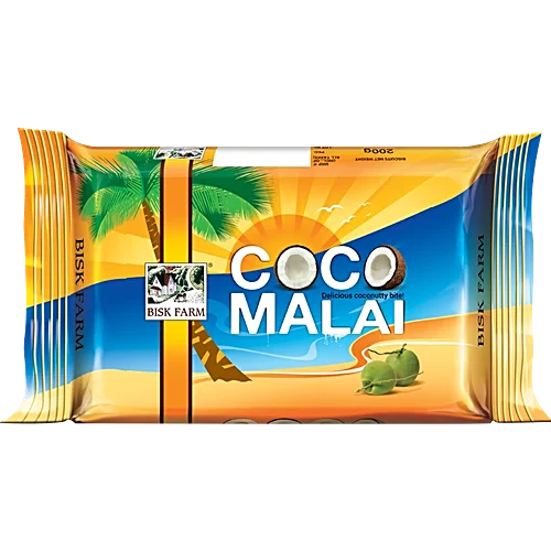 Biskfarm Coco Malai Cream Biscuits, 70g