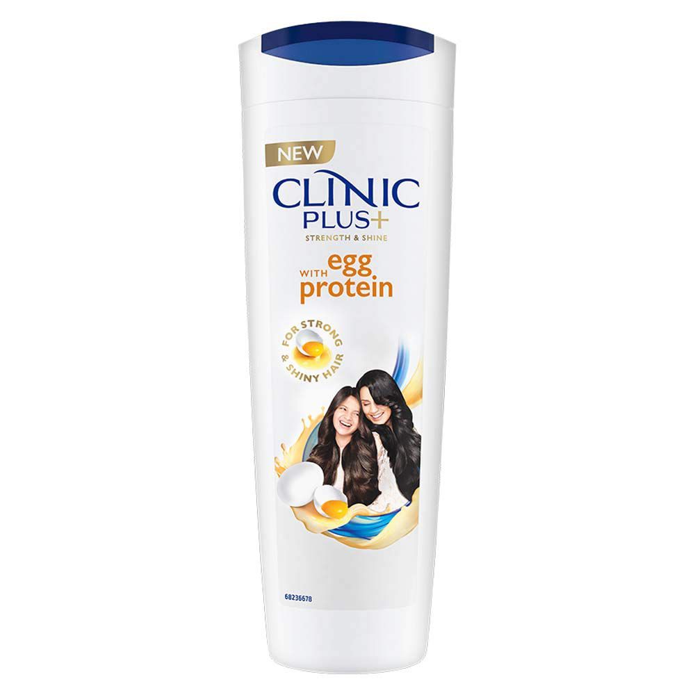 Clinic Plus Strength & Shine With Egg Protein Shampoo, 175ml