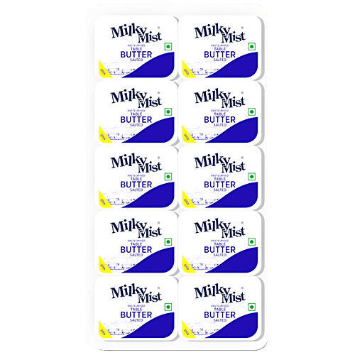 Milky Mist Table Butter Chiplet, 10g (Set of 10)