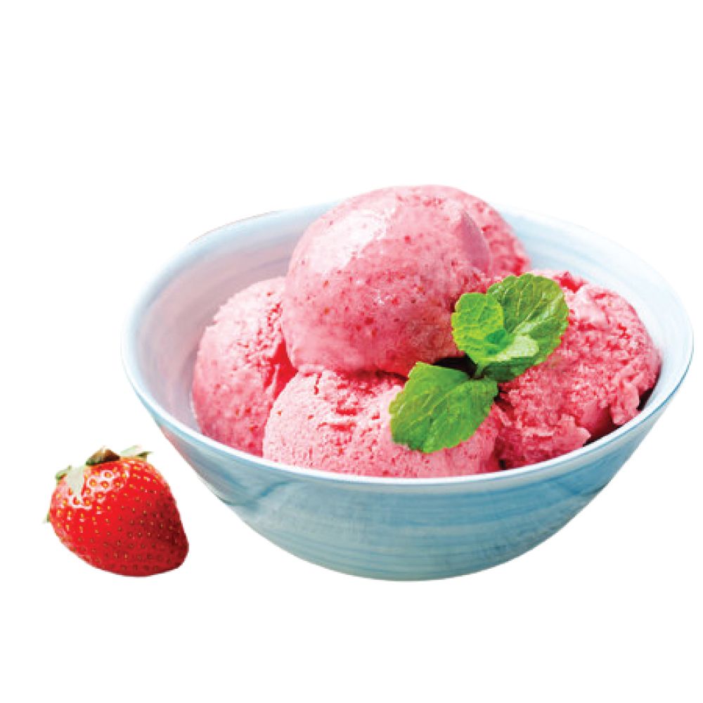 Strawberry Ice Cream, 1L (MD)