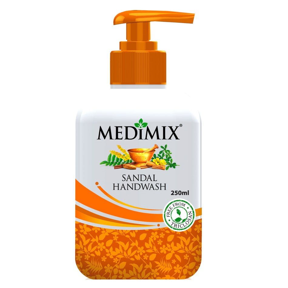 Medimix Hand Wash Bottle - Sandal, 250ml