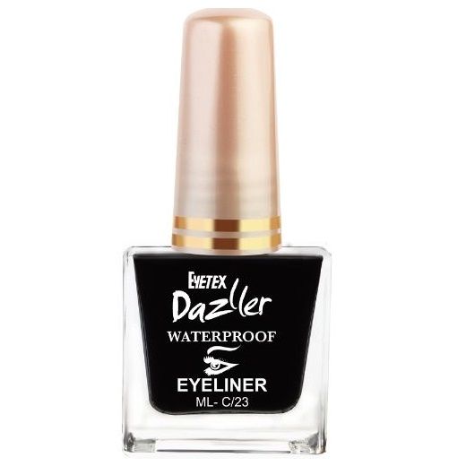 Eyetex Dazzler Waterproof Eyeliner - Black, 9ml