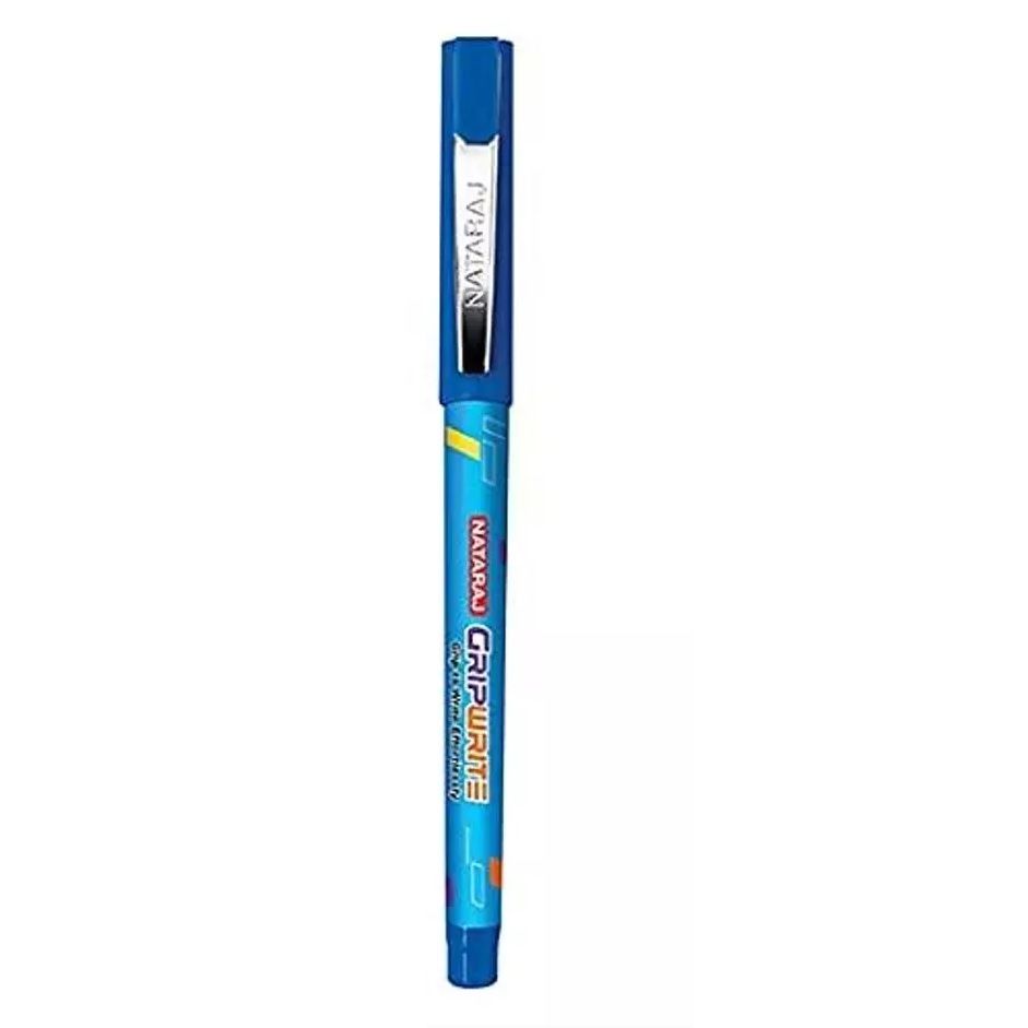 Nataraj Grip Write Ball Pen - Blue, 1pc