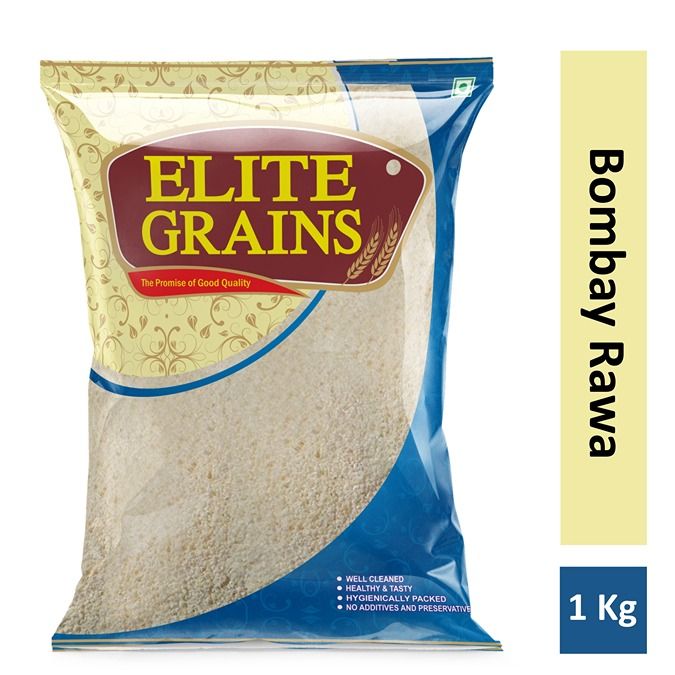 Elite Grains Bombay Rava, 1kg