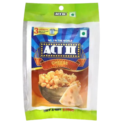 ACT II Instant Popcorn - Cheese, 70g (Buy 2 Get 1 Free)