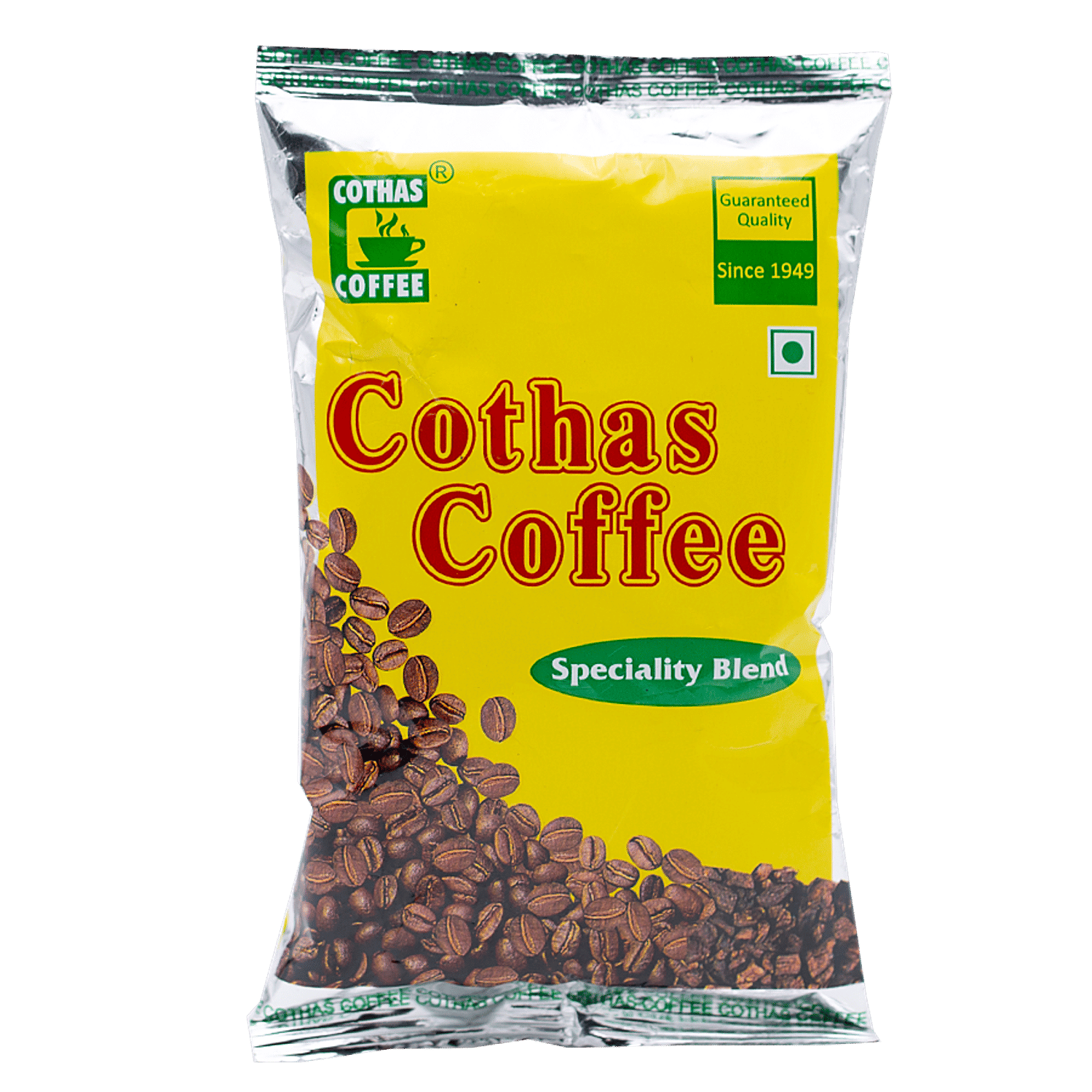 Cothas Filter Coffee Powder Pouch - Speciality Blend, 100g (85% Coffee 15% Chicory)