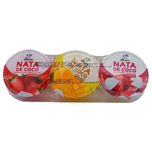 Dolphin Nata De Coco Pudding - Assorted Flavour, 85g