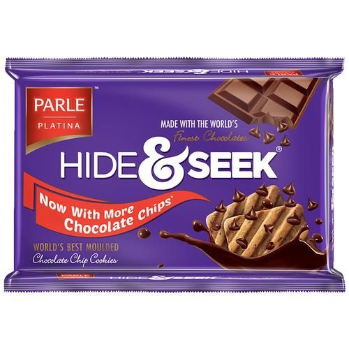 Parle Platina Hide & Seek Cookies - Choco Chip, 412.5g